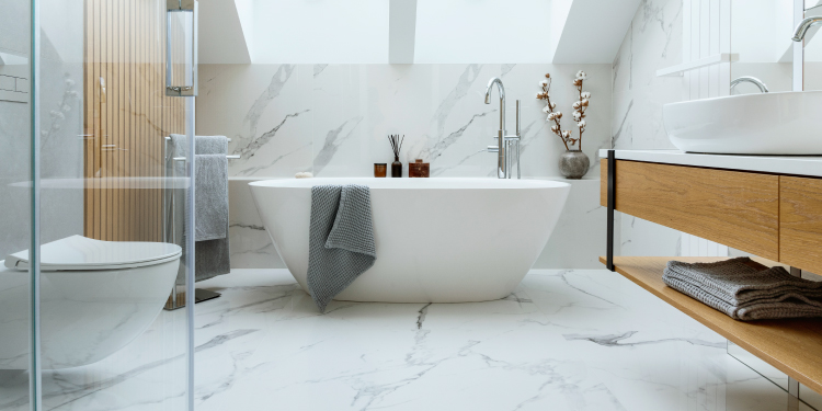 Piastrelle per il bagno Bergamo: design moderno ed elegante